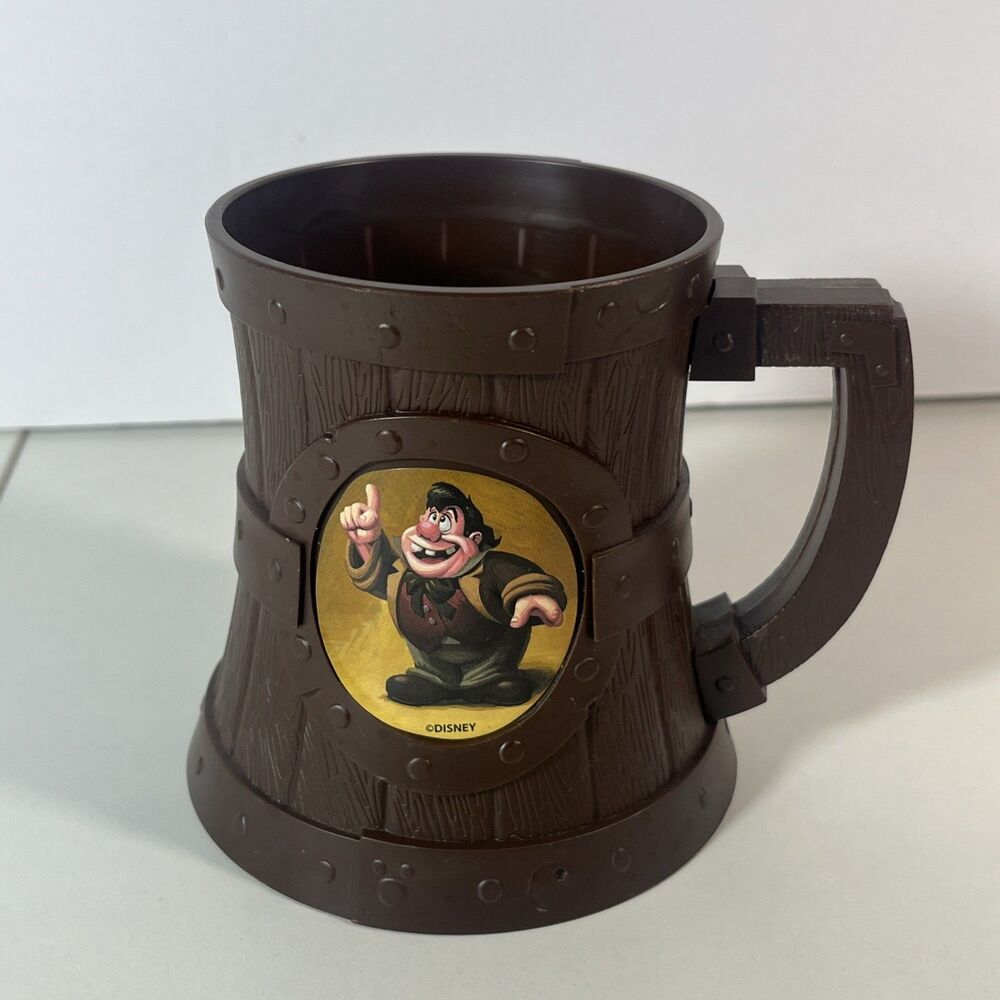 Disney Parks Beauty and the Beast Gastons Tavern LeFou Plastic Stein Mug Cup